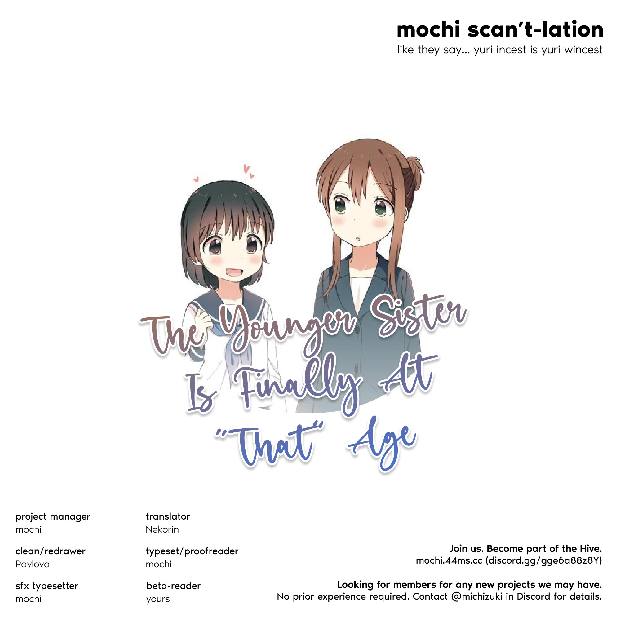 The Age Gap Sister is at That Age Chapter 21 page 2 - Chapter 21: Skinship