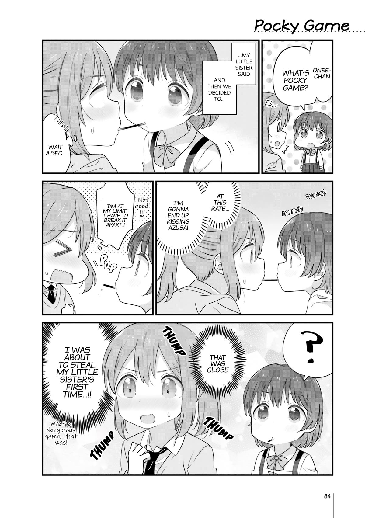 The Age Gap Sister is at That Age Chapter 22 page 1 - Chapter 22: Pocky Game
