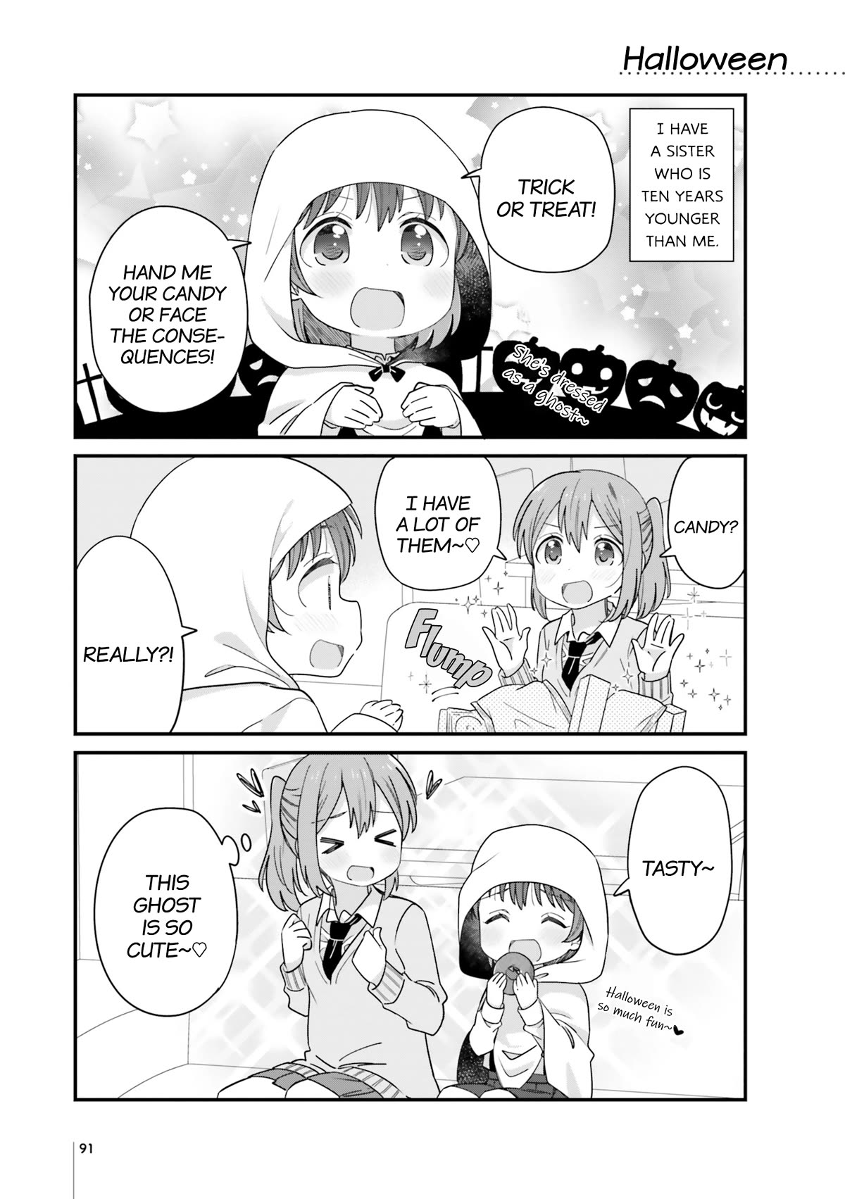 The Age Gap Sister is at That Age Chapter 24 page 1 - Chapter 24: Halloween