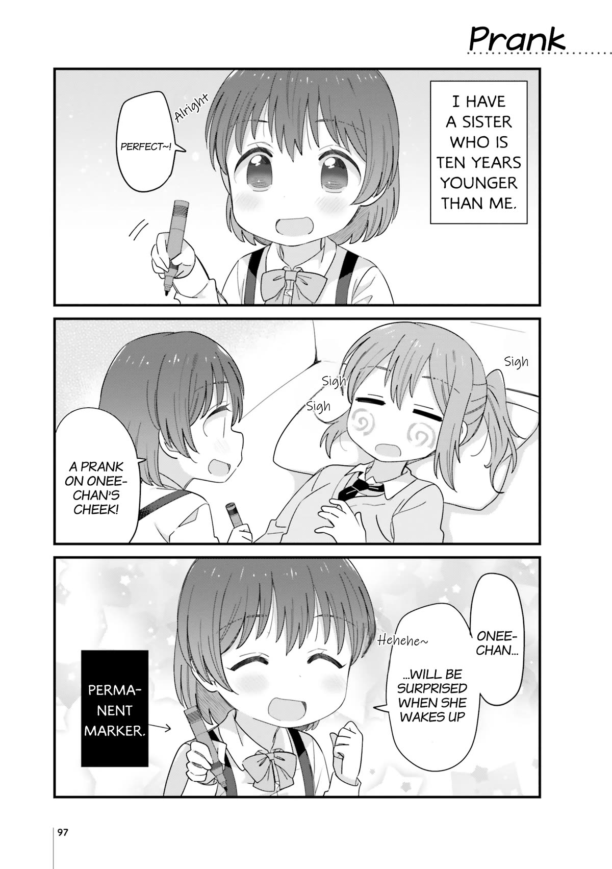The Age Gap Sister is at That Age Chapter 25 page 1 - Chapter 25: Prank