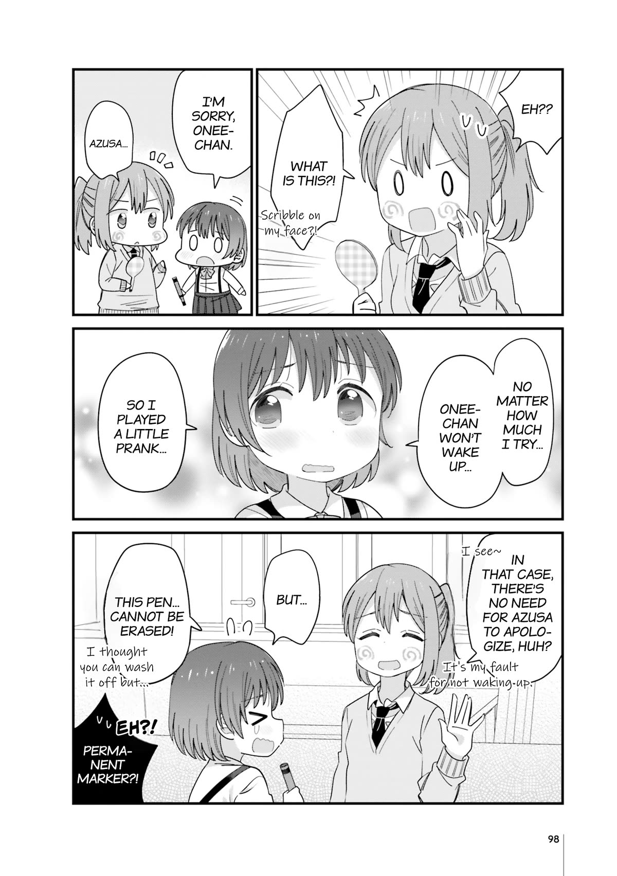 The Age Gap Sister is at That Age Chapter 25 page 2 - Chapter 25: Prank