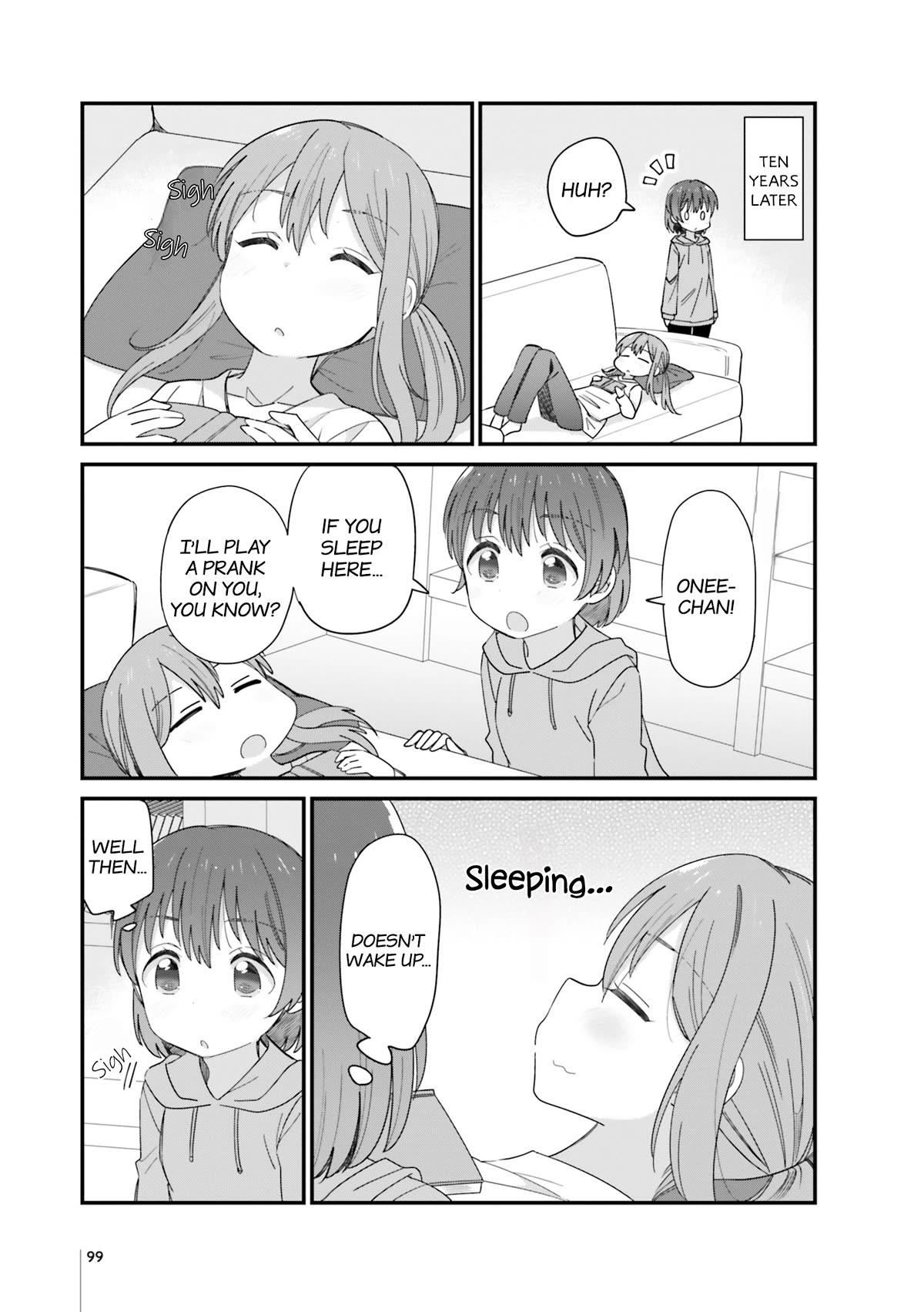 The Age Gap Sister is at That Age Chapter 25 page 3 - Chapter 25: Prank