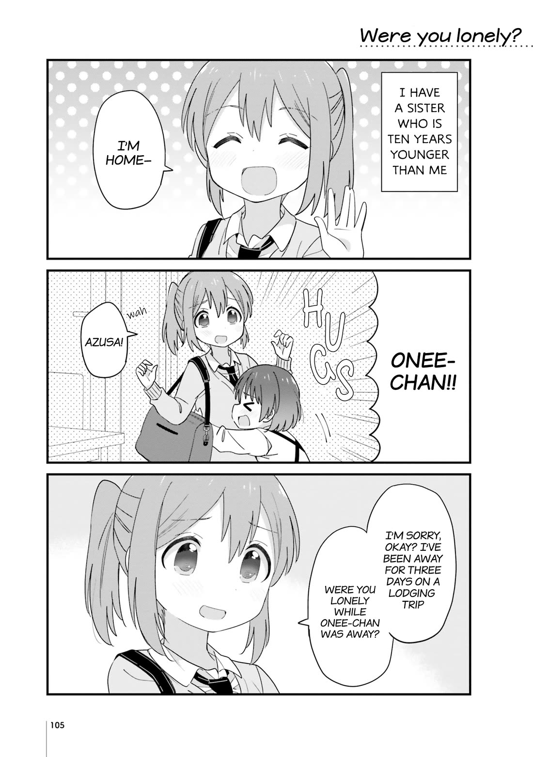 The Age Gap Sister is at That Age Chapter 27 page 1 - Chapter 27: Were You Lonely?