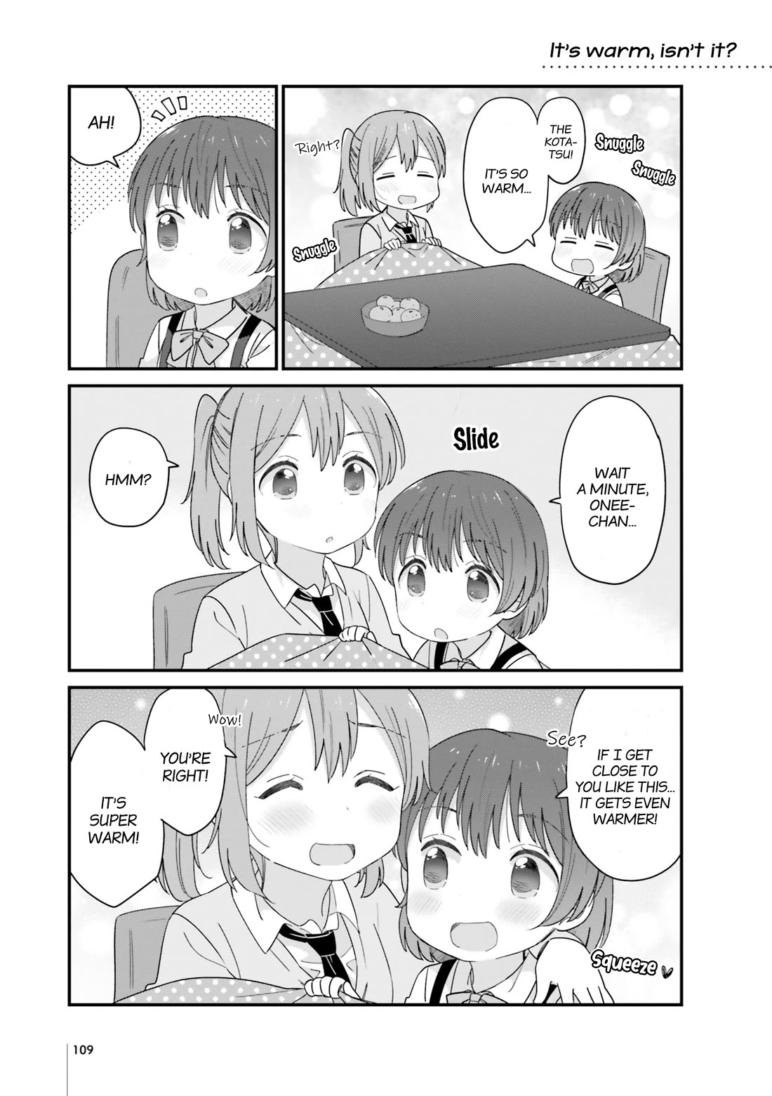 The Age Gap Sister is at That Age Chapter 28 page 1 - Chapter 28: It's Warm, Isn't It?