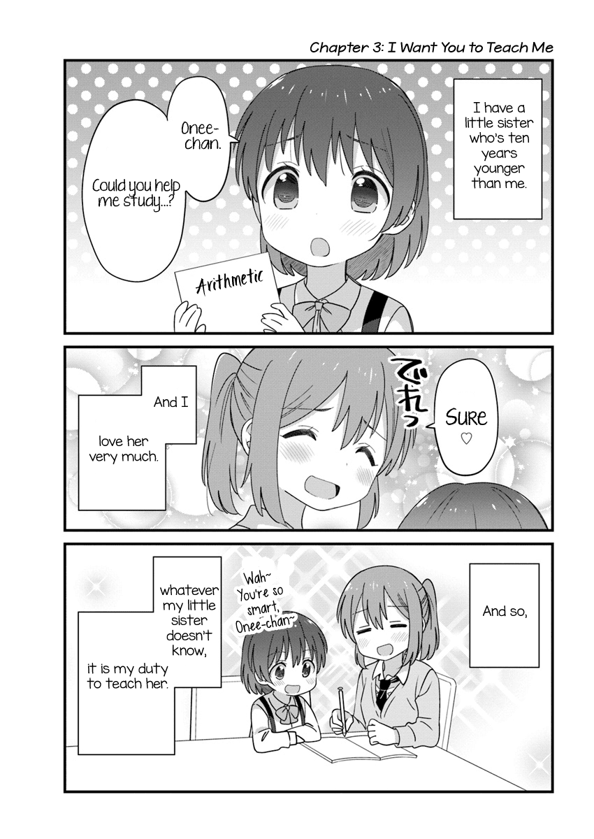 The Age Gap Sister is at That Age Chapter 3 page 1 - Chapter 3: Could You Teach Me?