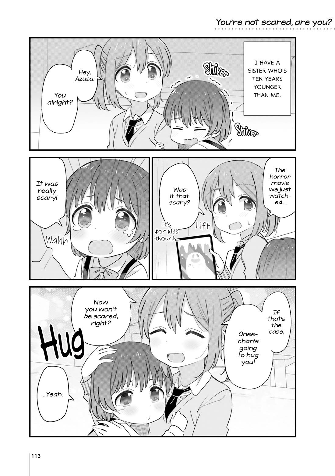 The Age Gap Sister is at That Age Chapter 30 page 1 - Chapter 30: You're Not Scared, Are You?
