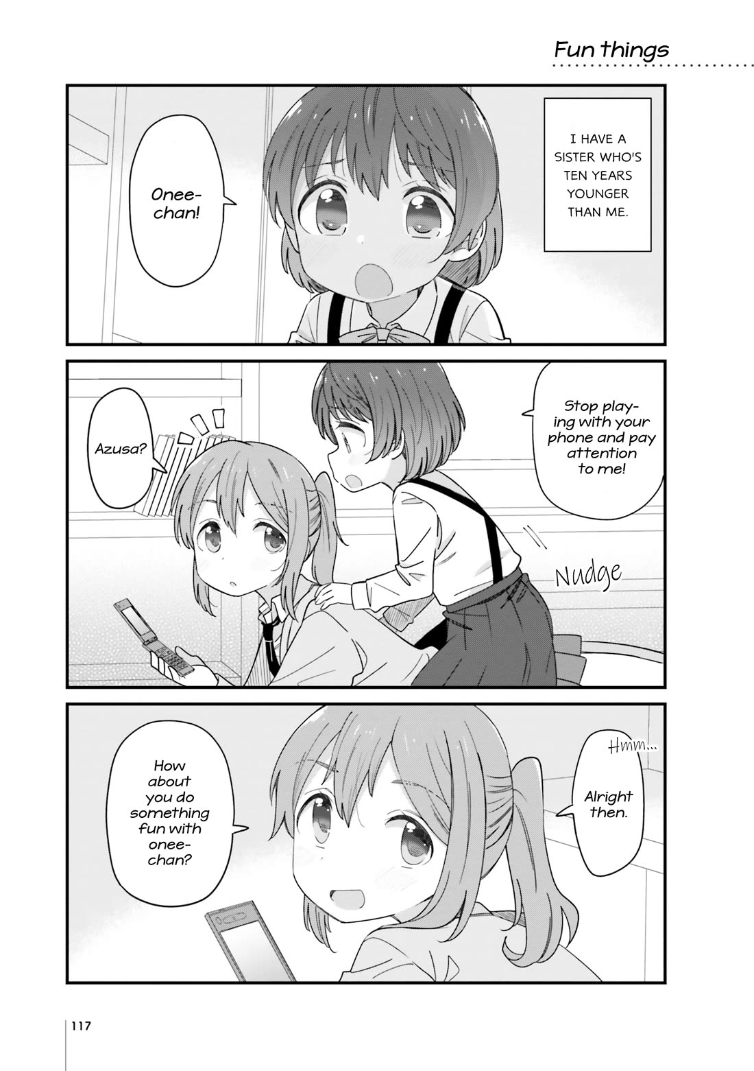 The Age Gap Sister is at That Age Chapter 31 page 1 - Chapter 31: Fun Things