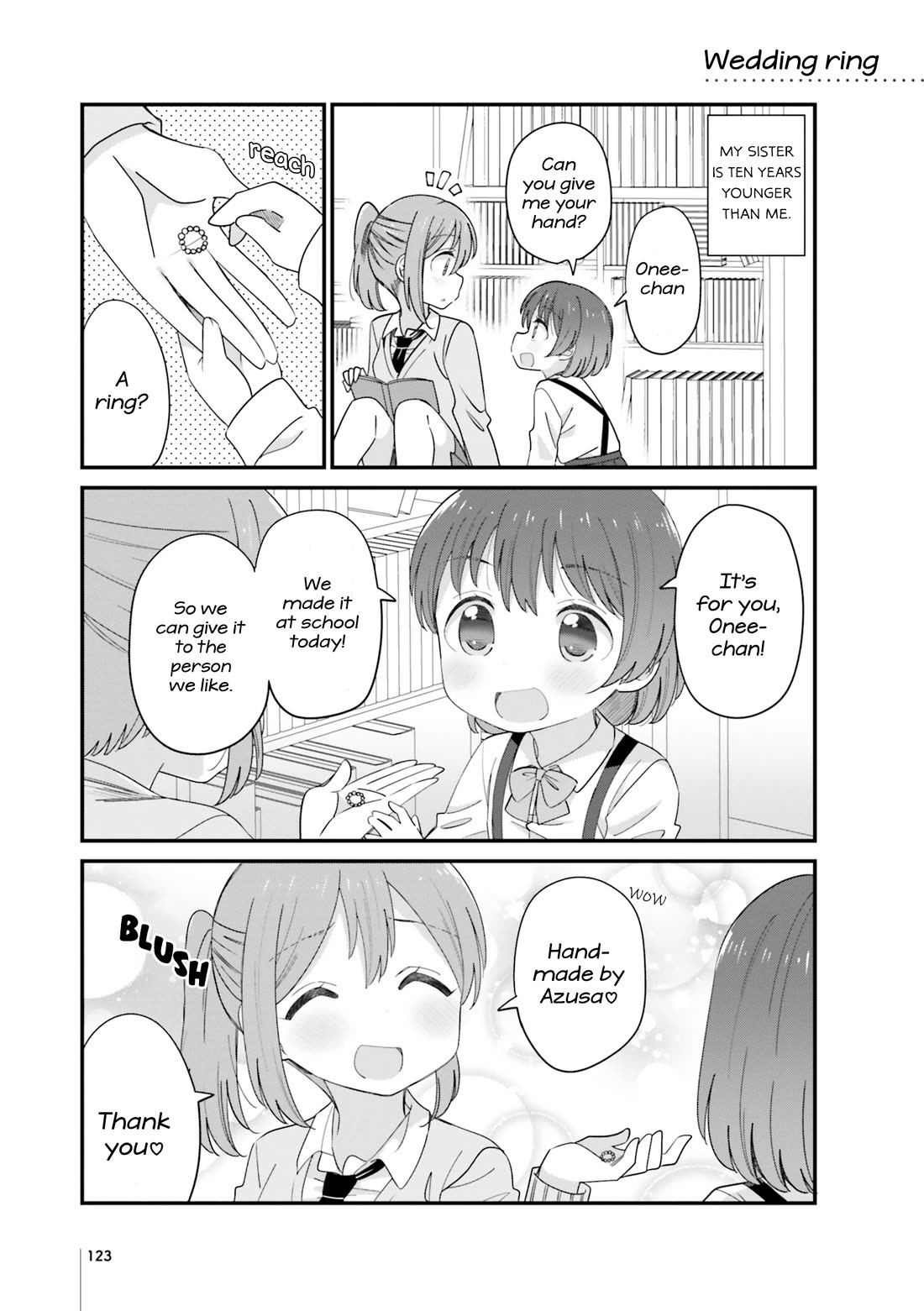 The Age Gap Sister is at That Age Chapter 32 page 1 - Chapter 32: Wedding Ring