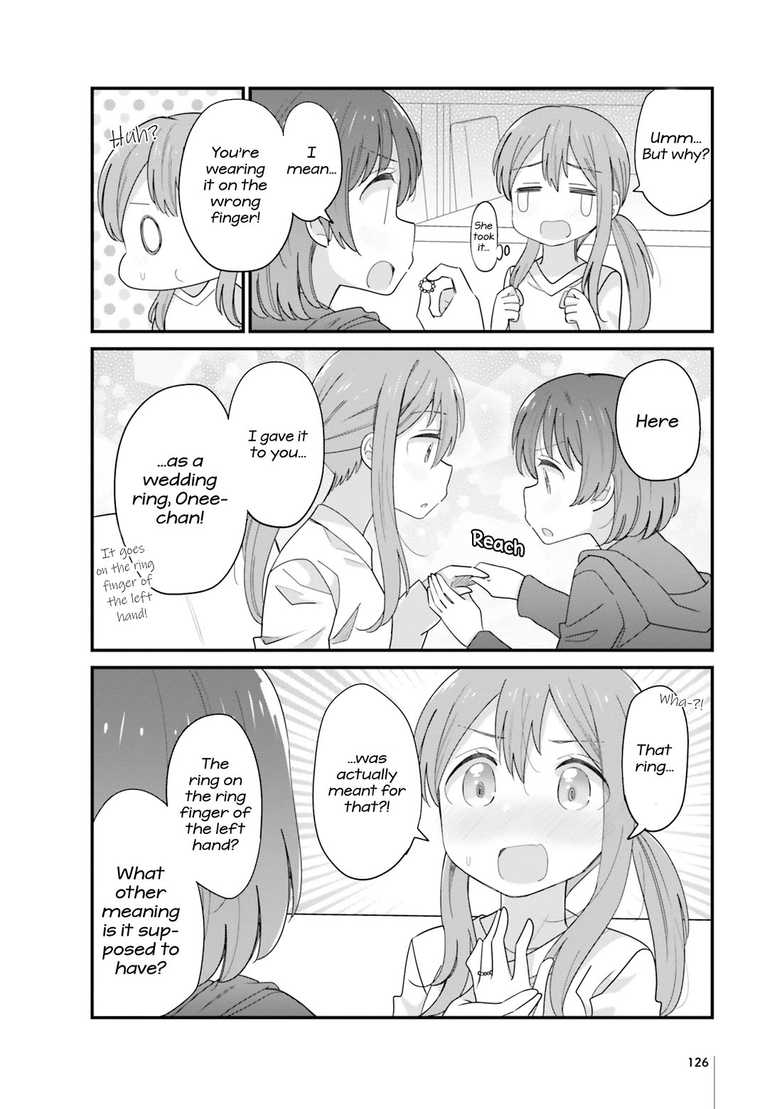 The Age Gap Sister is at That Age Chapter 32 page 4 - Chapter 32: Wedding Ring
