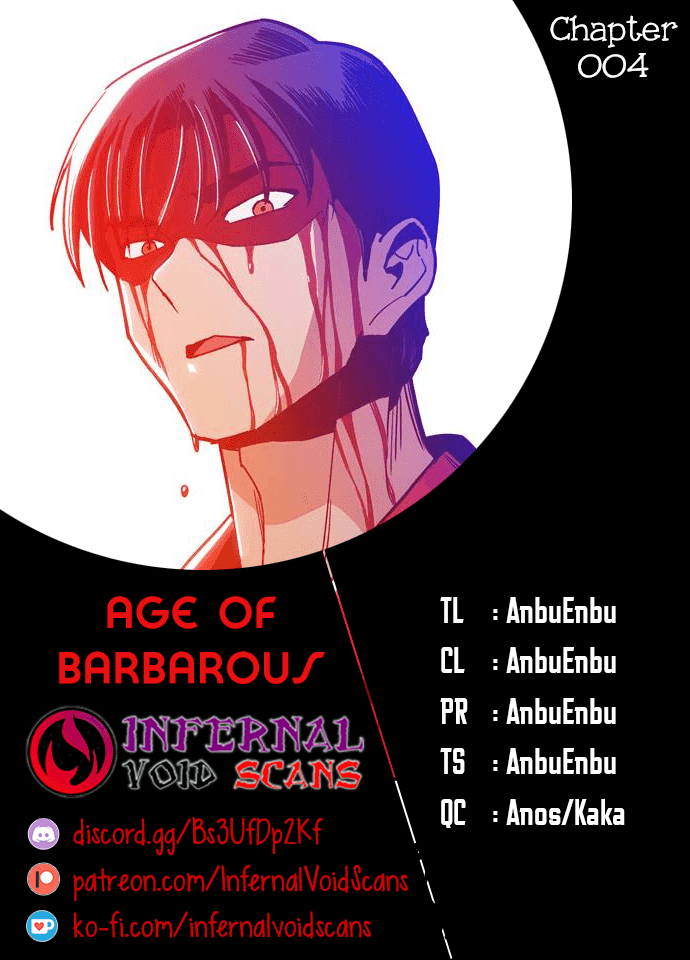 The Age of Barbarous Chapter 4 page 1 - Chapter 4