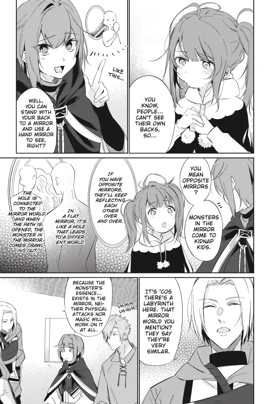 The Alchemist Who Survived Now Dreams of a Quiet City Life Chapter 6.5 page 3 - Vol.1 The Alchemist's Everyday Life: The Monster in the Mirror and the Wonderful Scent