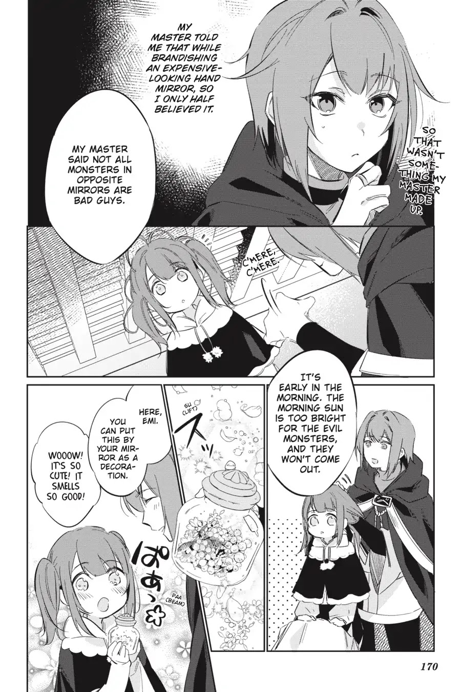 The Alchemist Who Survived Now Dreams of a Quiet City Life Chapter 6.5 page 4 - Vol.1 The Alchemist's Everyday Life: The Monster in the Mirror and the Wonderful Scent