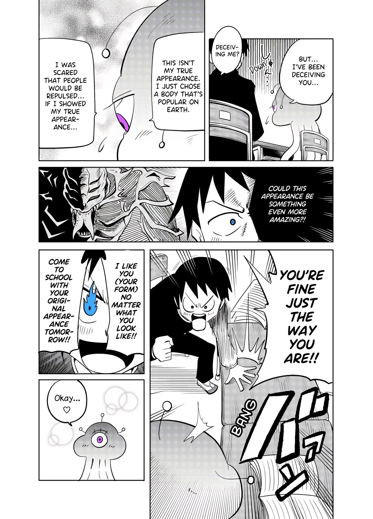 The Alien Next to Me is Scary Chapter 1 page 2 - Chapter 1
