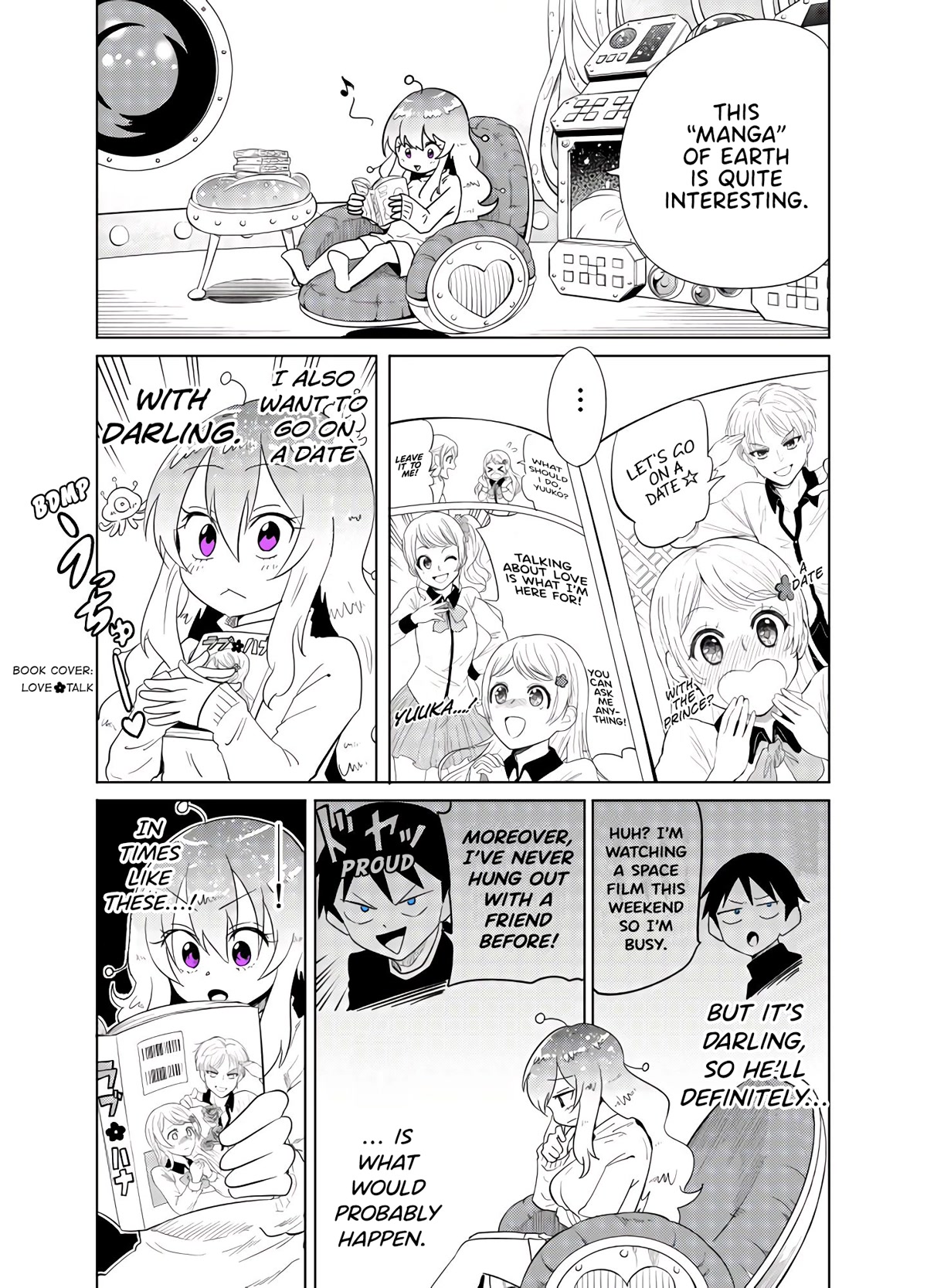 The Alien Next to Me is Scary Chapter 11 page 1 - Chapter 11