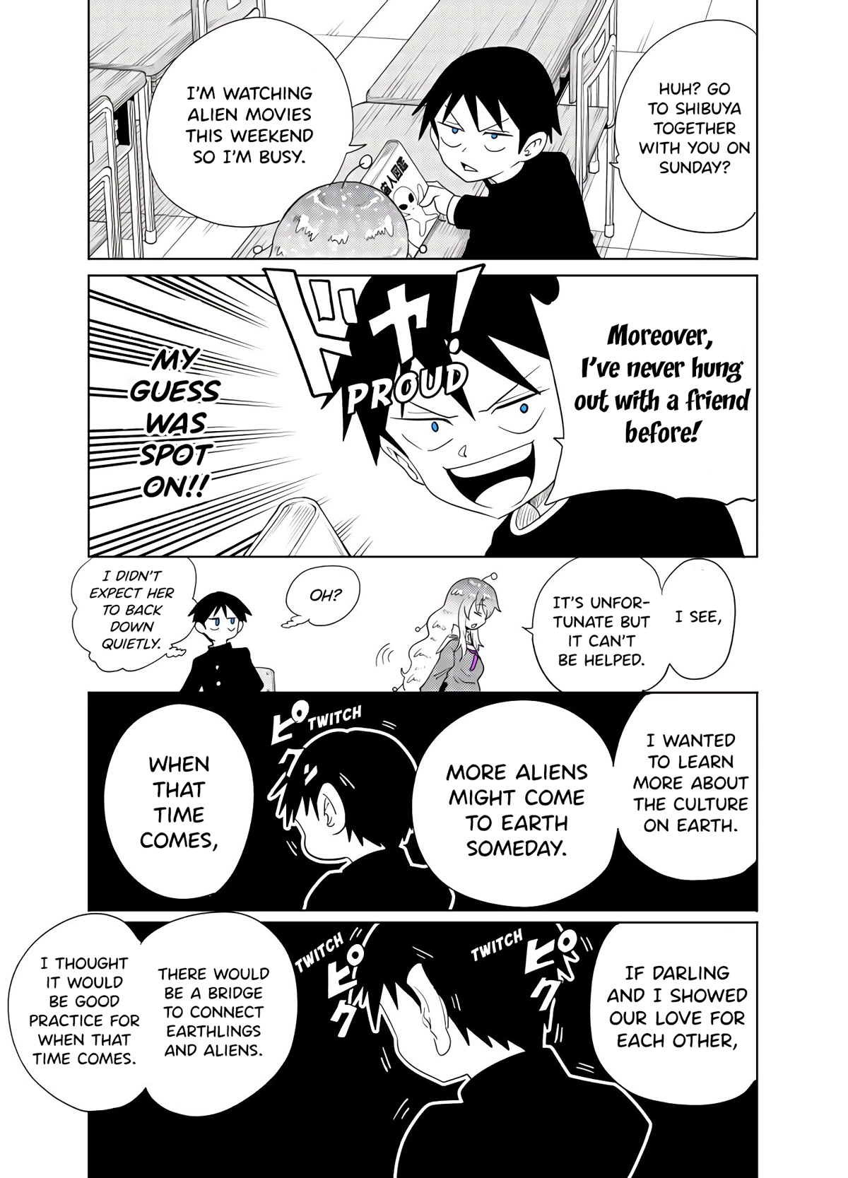 The Alien Next to Me is Scary Chapter 11 page 3 - Chapter 11
