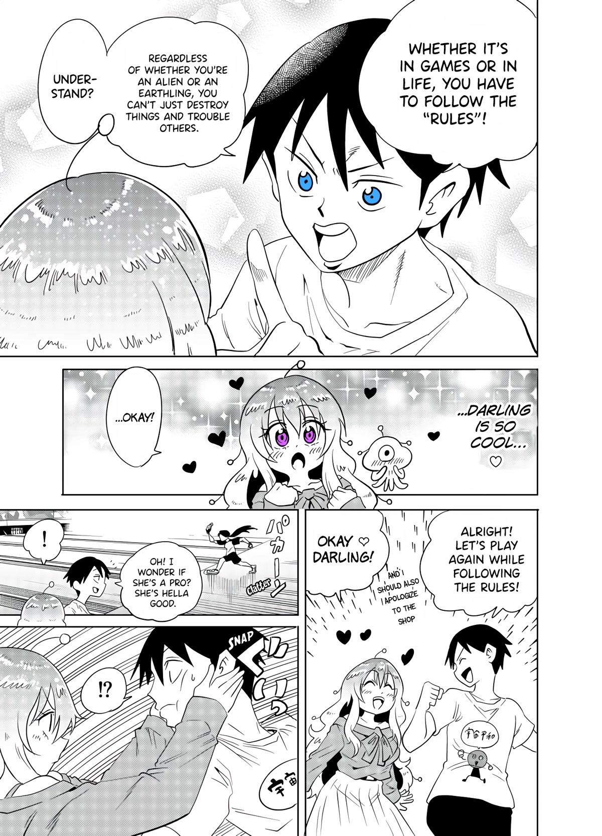 The Alien Next to Me is Scary Chapter 13 page 3 - Chapter 13