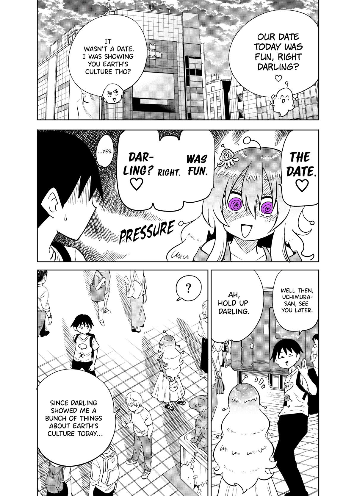 The Alien Next to Me is Scary Chapter 17 page 1 - Chapter 17