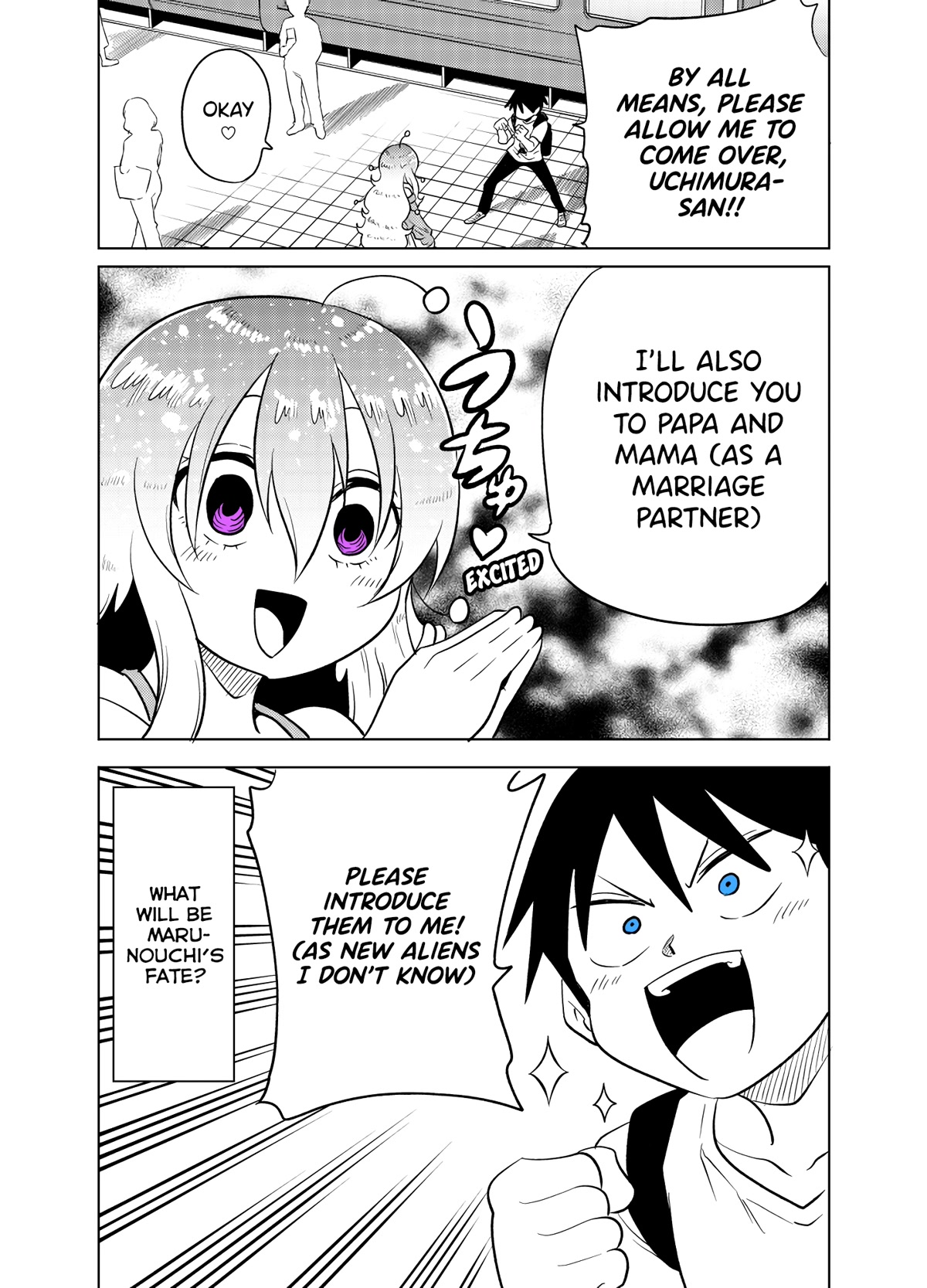 The Alien Next to Me is Scary Chapter 17 page 4 - Chapter 17