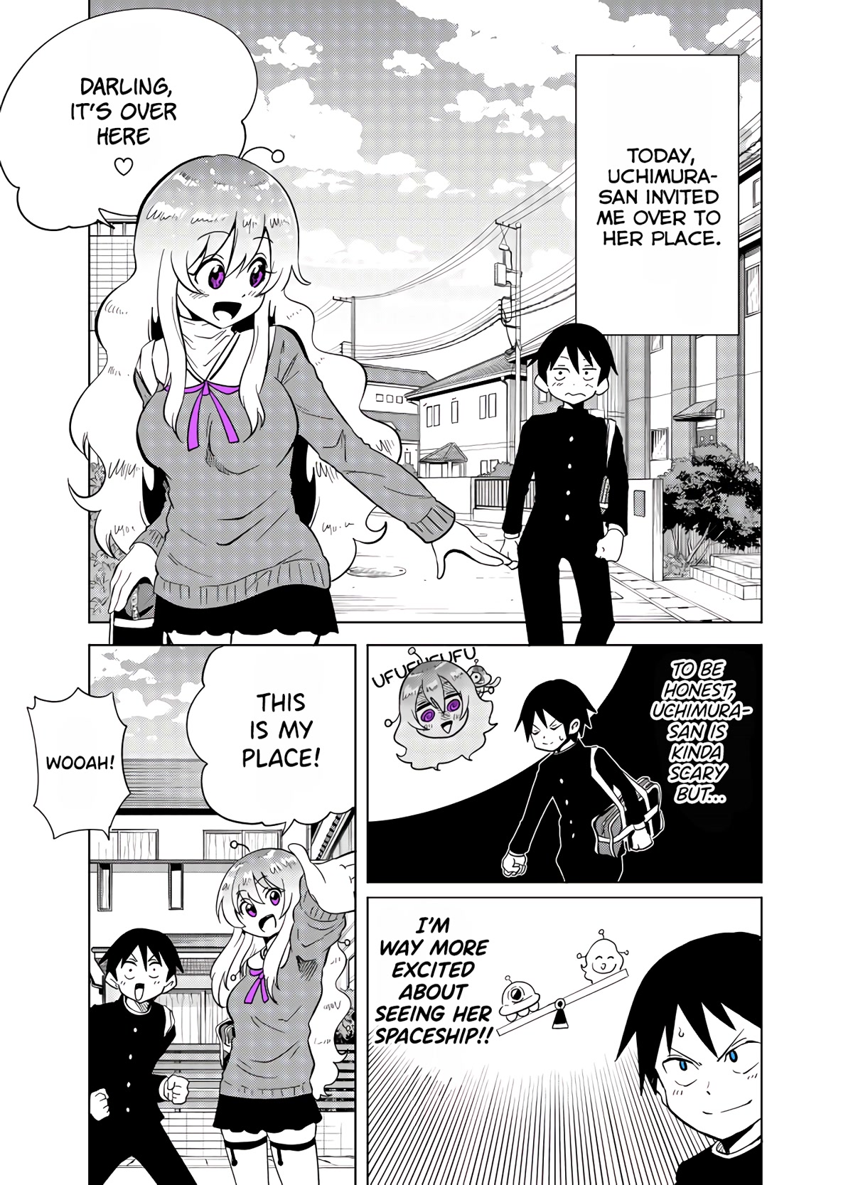 The Alien Next to Me is Scary Chapter 18 page 1 - Chapter 18
