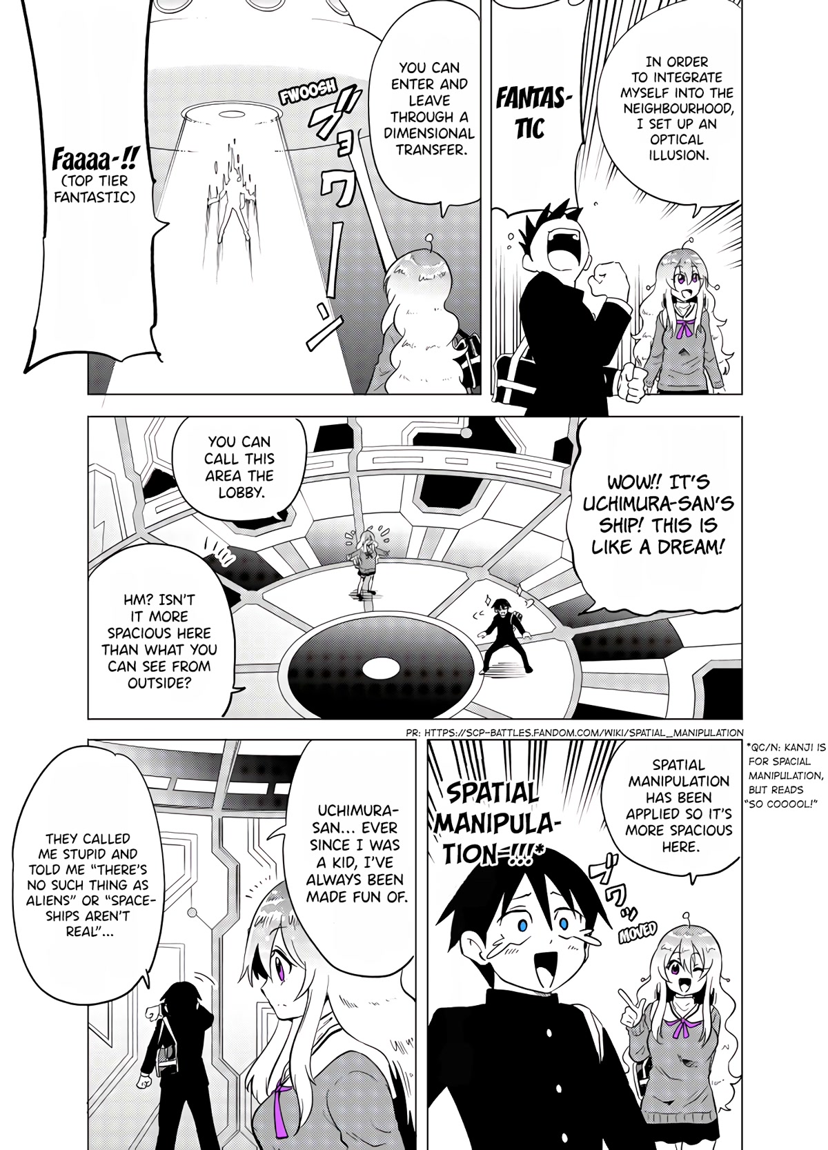 The Alien Next to Me is Scary Chapter 18 page 3 - Chapter 18