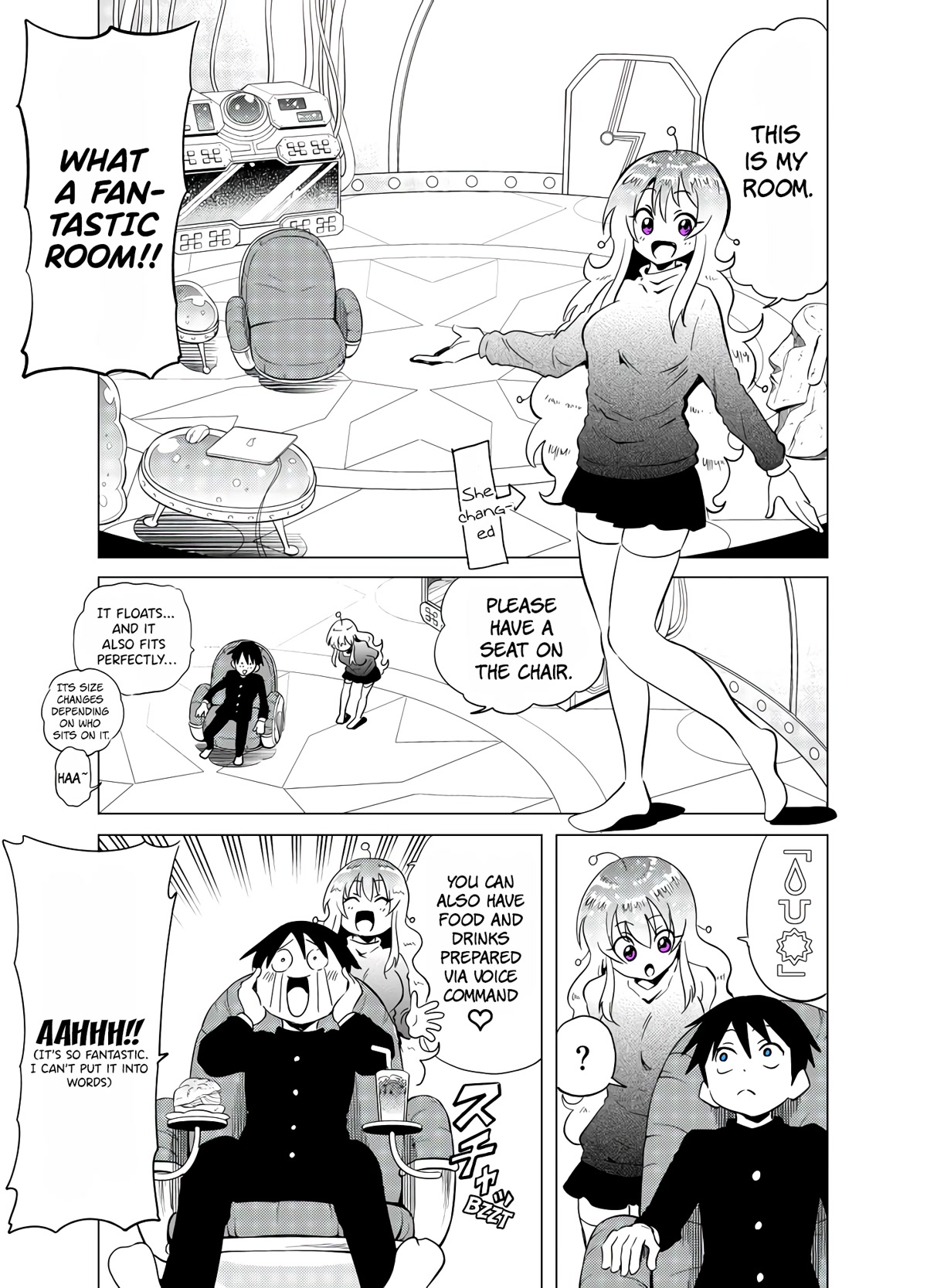 The Alien Next to Me is Scary Chapter 19 page 1 - Chapter 19