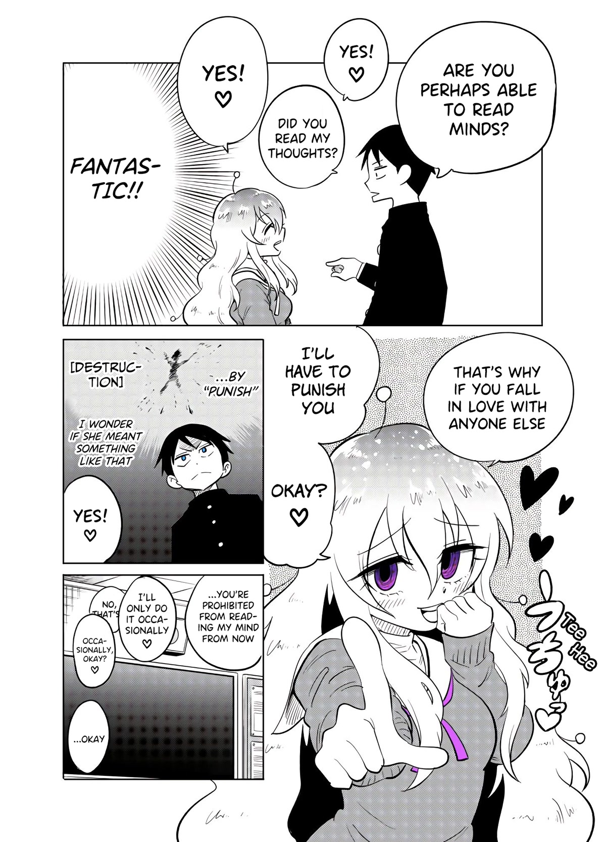 The Alien Next to Me is Scary Chapter 2 page 4 - Chapter 2