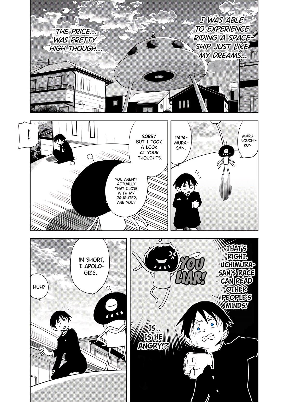 The Alien Next to Me is Scary Chapter 23 page 1 - Chapter 23
