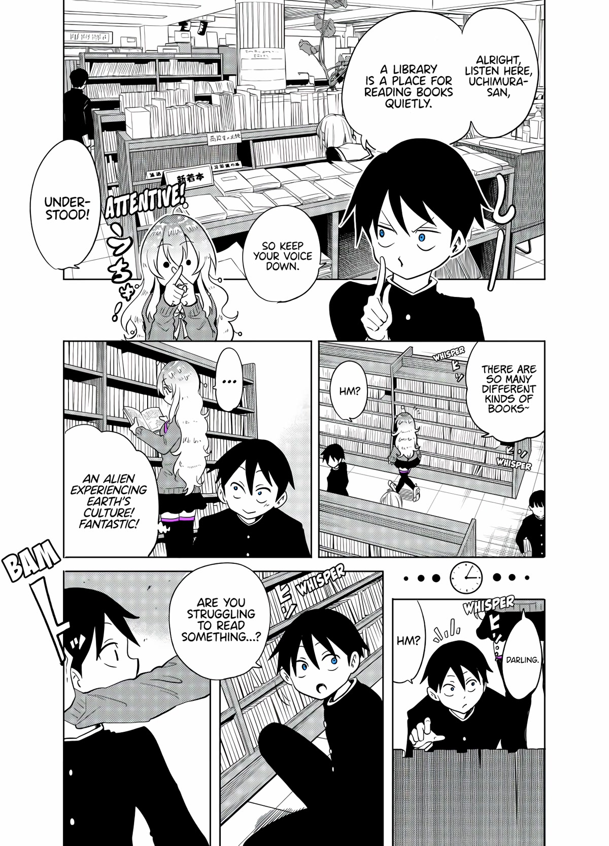 The Alien Next to Me is Scary Chapter 26 page 1 - Chapter 26