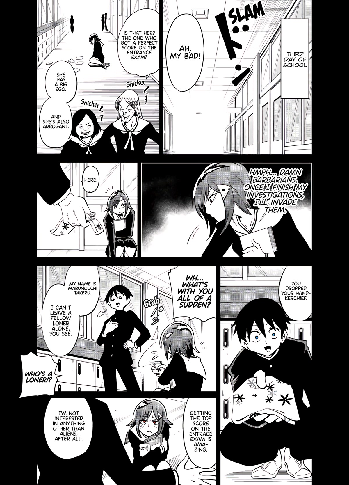 The Alien Next to Me is Scary Chapter 30 page 1 - Chapter 30