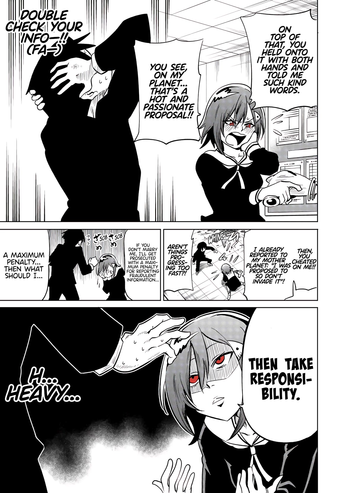 The Alien Next to Me is Scary Chapter 30 page 3 - Chapter 30