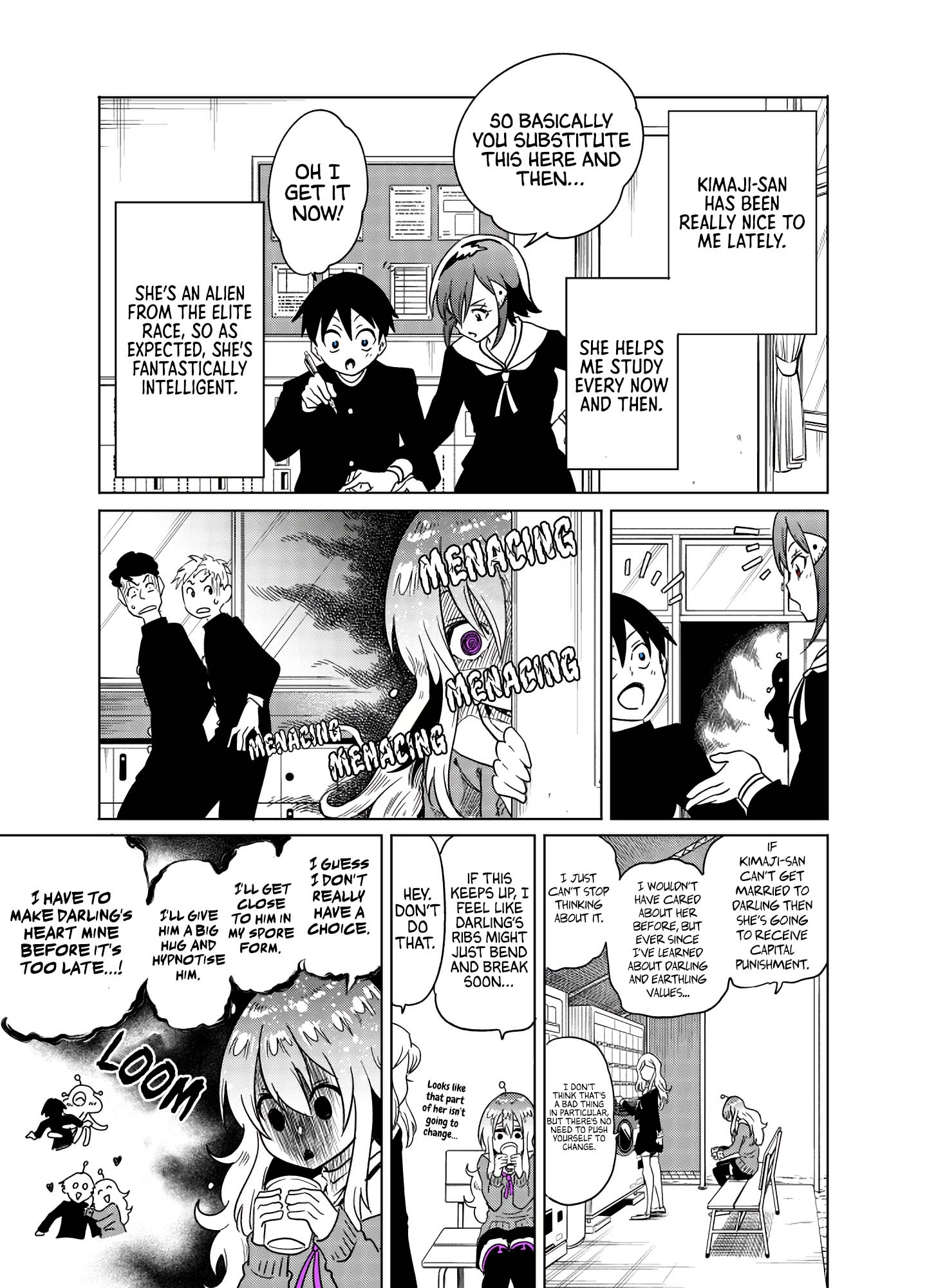 The Alien Next to Me is Scary Chapter 35 page 1 - Chapter 35