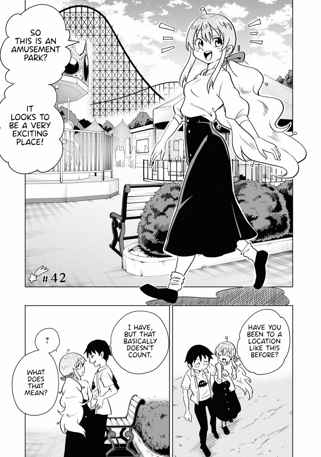 The Alien Next to Me is Scary Chapter 42 page 1 - Chapter 42