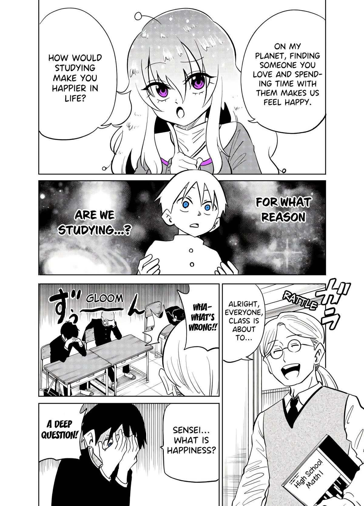 The Alien Next to Me is Scary Chapter 5 page 2 - Chapter 5