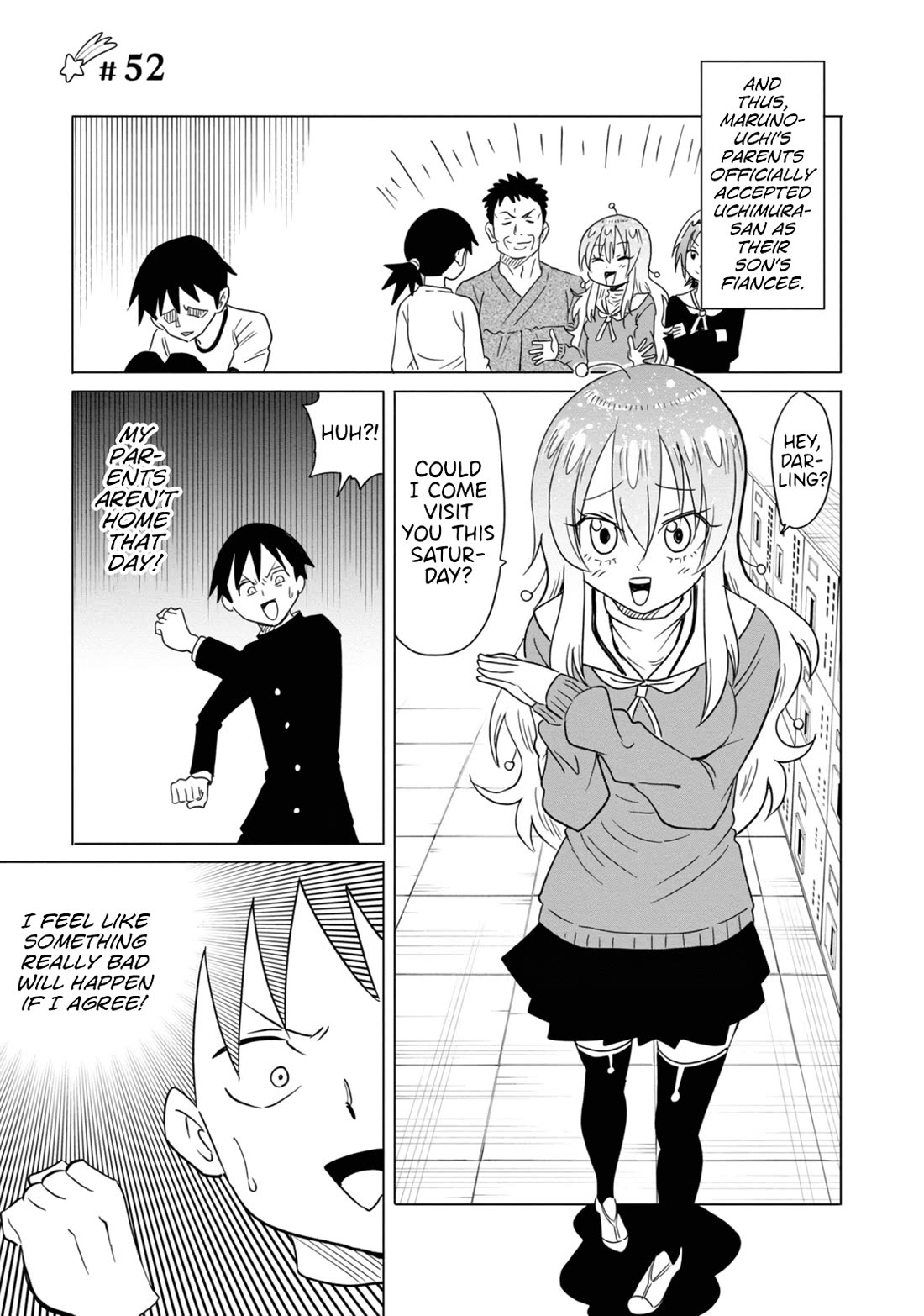 The Alien Next to Me is Scary Chapter 52 page 1 - Chapter 52