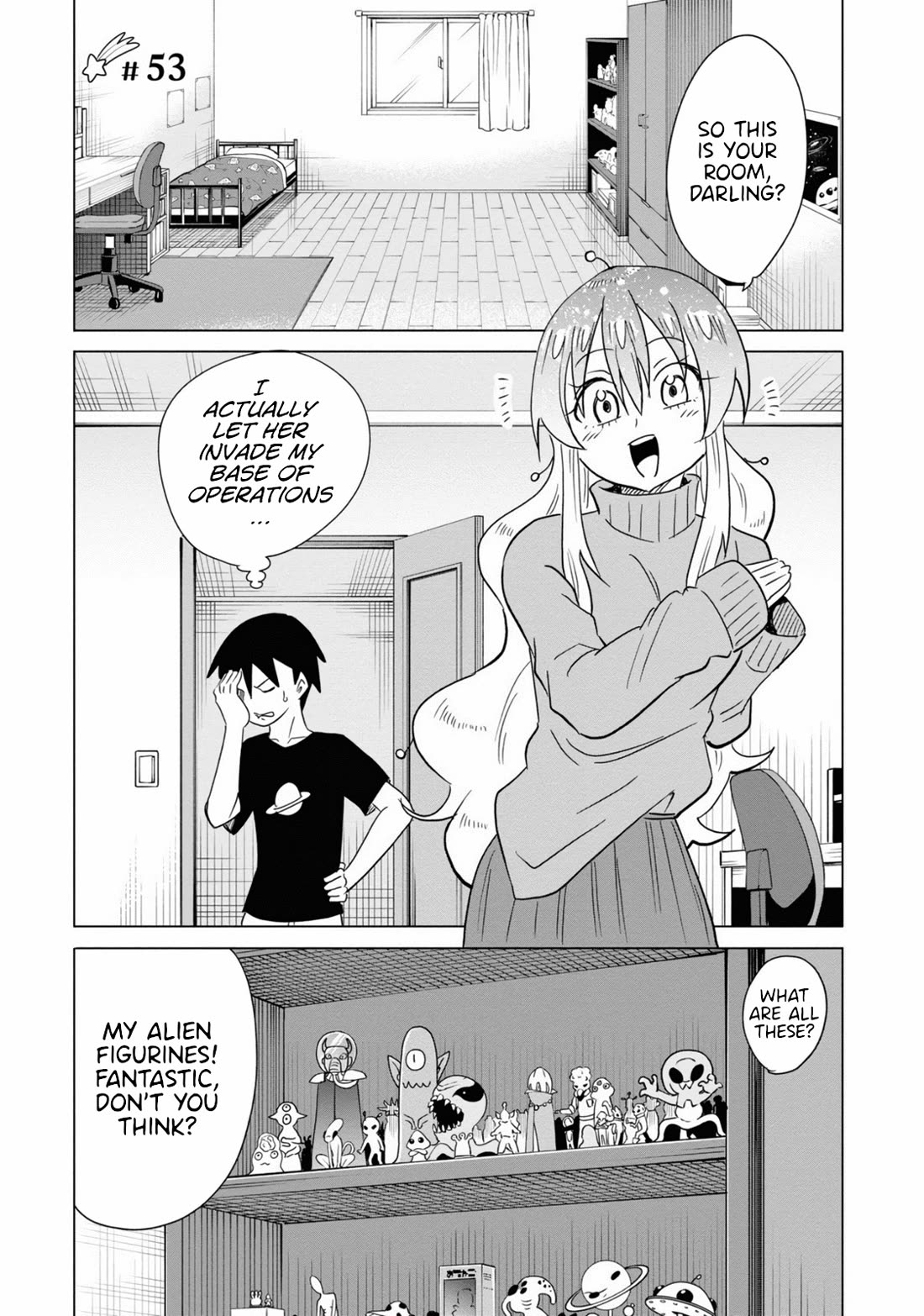 The Alien Next to Me is Scary Chapter 53 page 1 - Chapter 53