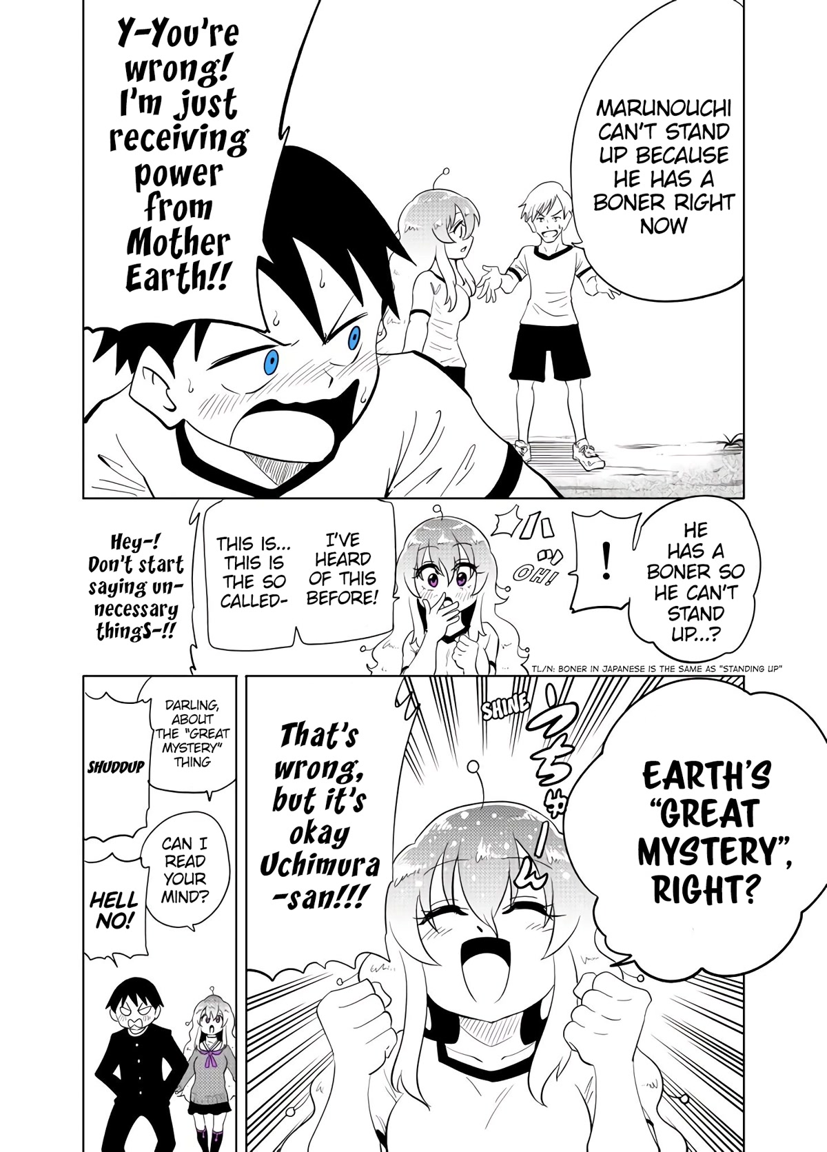 The Alien Next to Me is Scary Chapter 6 page 4 - Chapter 6