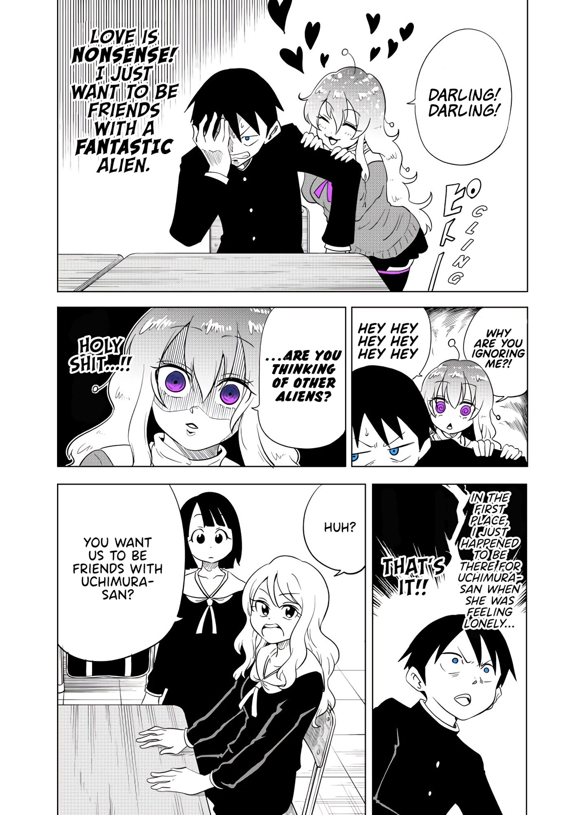 The Alien Next to Me is Scary Chapter 9 page 2 - Chapter 9