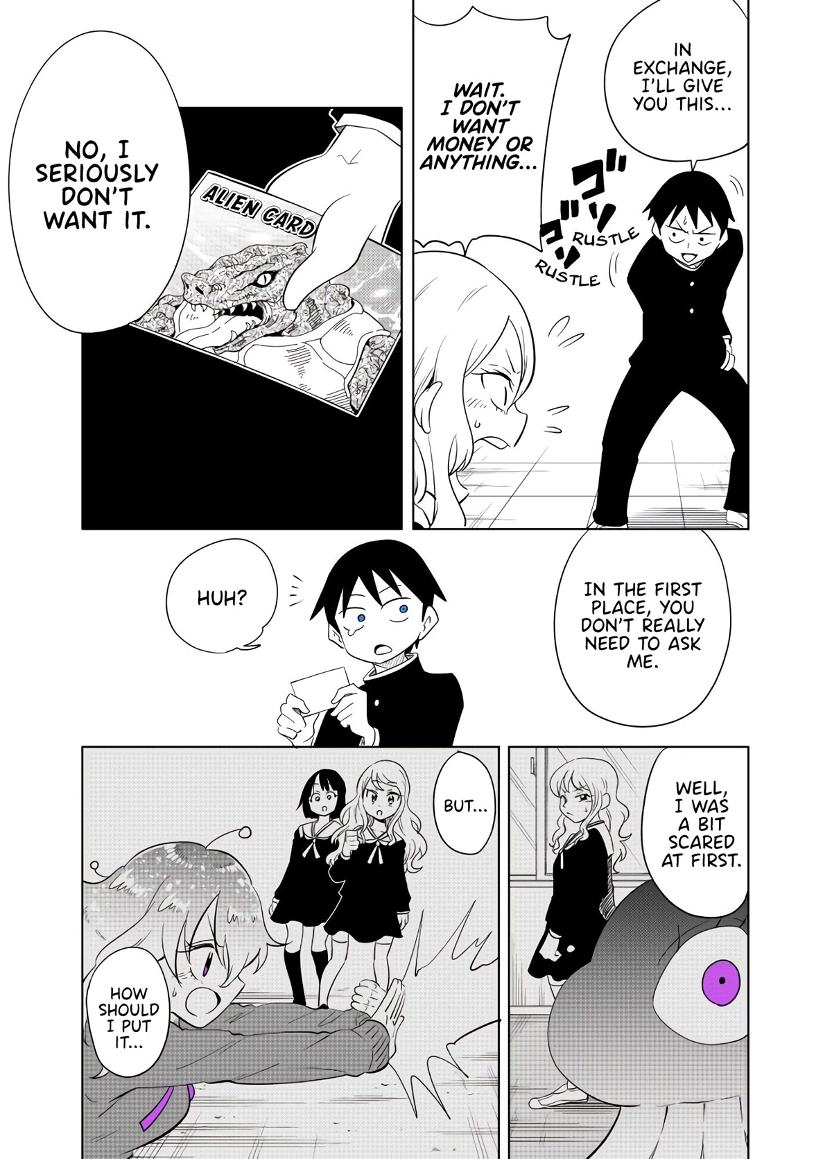 The Alien Next to Me is Scary Chapter 9 page 3 - Chapter 9