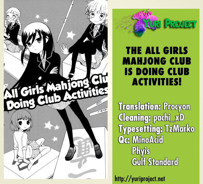 The All Girls' Mahjong Club Is Doing Club Activities! Chapter 0.2 page 17 - Chapter 0 v2 : [Oneshot]