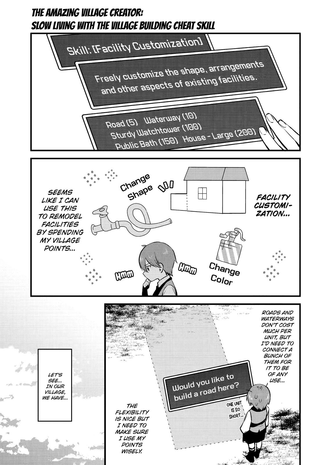 The Amazing Village Creator: Slow Living with the Village Building Cheat Skill Chapter 13 page 5 - Chapter 13