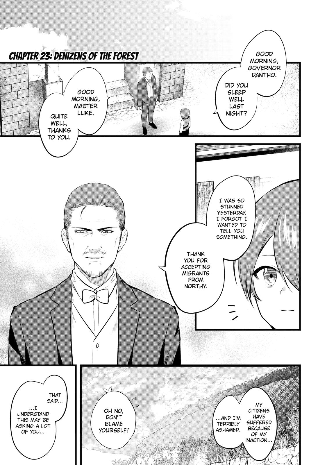 The Amazing Village Creator: Slow Living with the Village Building Cheat Skill Chapter 23 page 1 - Chapter 23