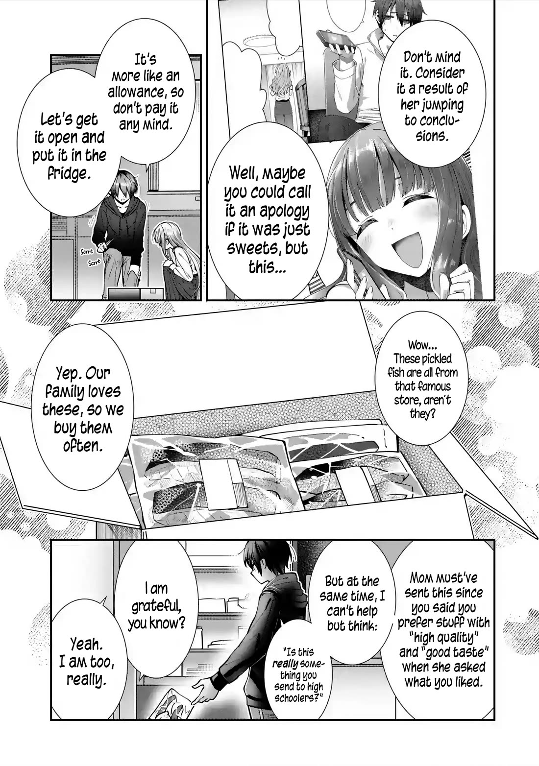 The Angel Next Door Spoils Me Rotten: After the Rain Chapter 10 page 4 - Chapter 10: Letting Inner Thoughts Spill