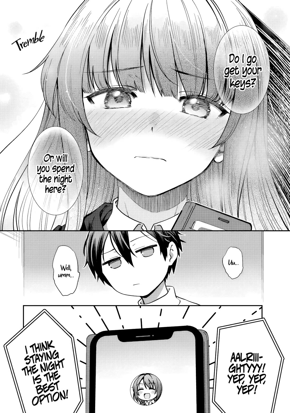 The Angel Next Door Spoils Me Rotten: After the Rain Chapter 16 page 10 - Chapter 16: The Accidental Third Sleepover (Pt. 1)