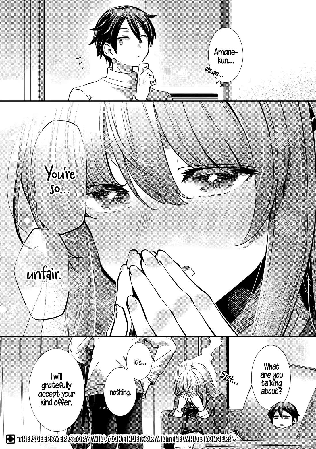 The Angel Next Door Spoils Me Rotten: After the Rain Chapter 17 page 12 - Chapter 17: The Accidental Third Sleepover (Pt. 2)