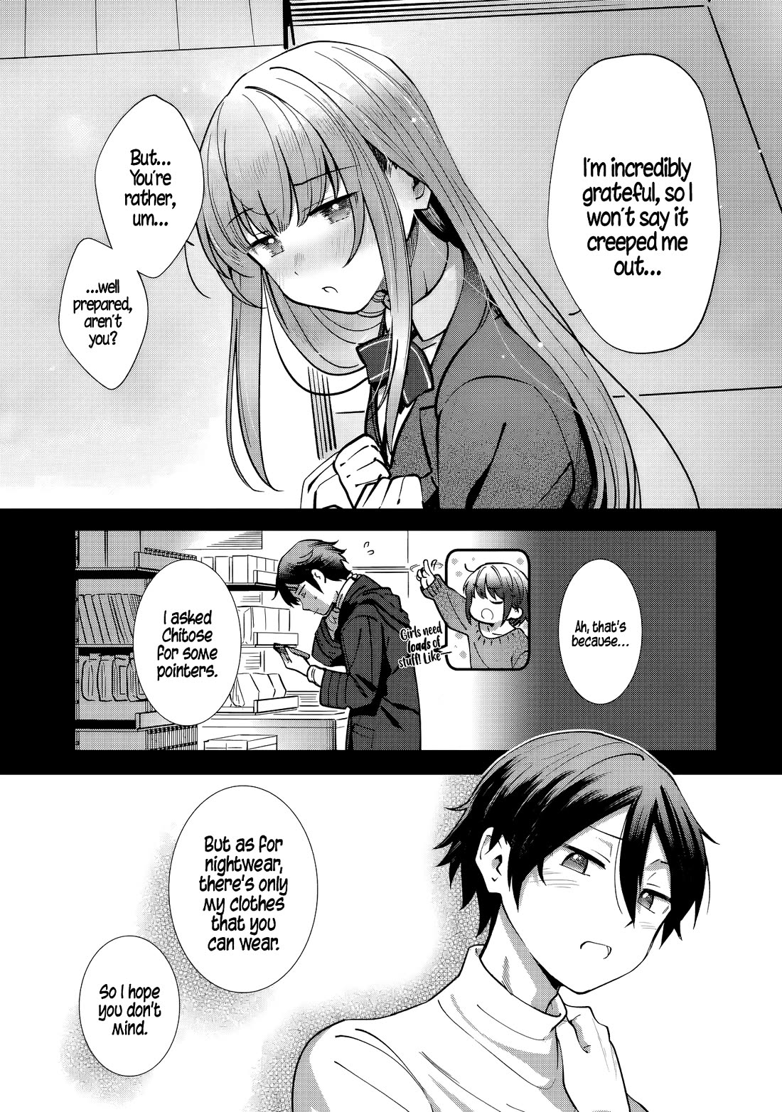 The Angel Next Door Spoils Me Rotten: After the Rain Chapter 17 page 7 - Chapter 17: The Accidental Third Sleepover (Pt. 2)