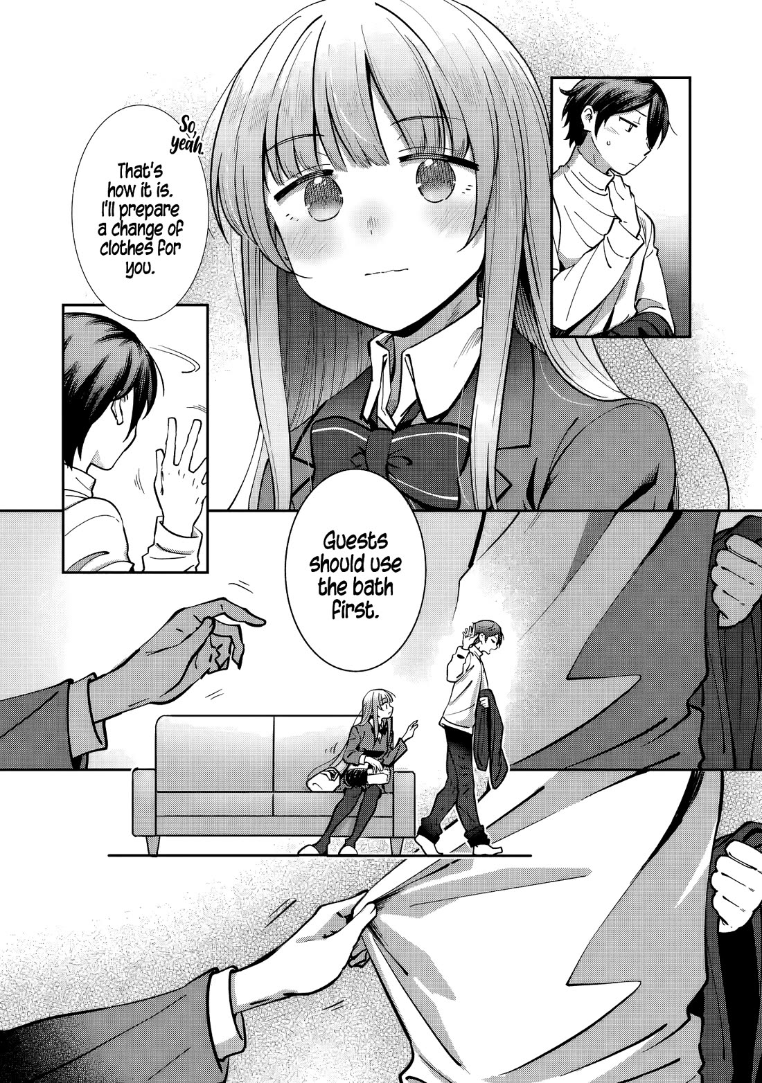 The Angel Next Door Spoils Me Rotten: After the Rain Chapter 17 page 8 - Chapter 17: The Accidental Third Sleepover (Pt. 2)
