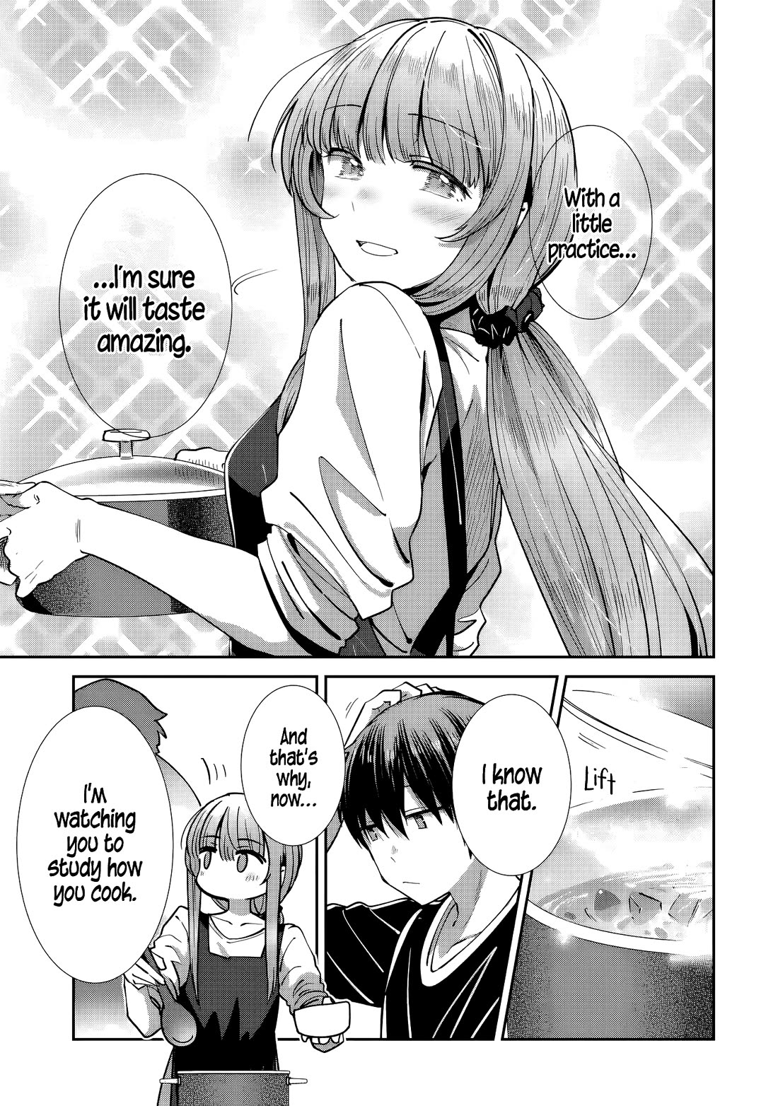 The Angel Next Door Spoils Me Rotten: After the Rain Chapter 19 page 5 - Chapter 19: Searching for the Secrets of Cooking