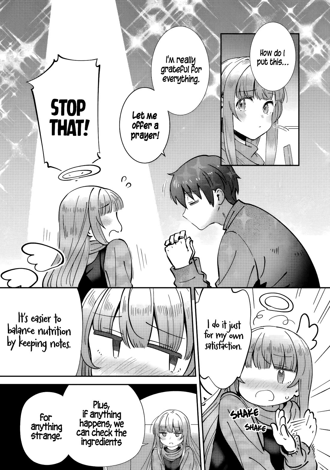 The Angel Next Door Spoils Me Rotten: After the Rain Chapter 22 page 4 - Chapter 22: Daily Routine and Meals Worth Remembering (Pt. 1)