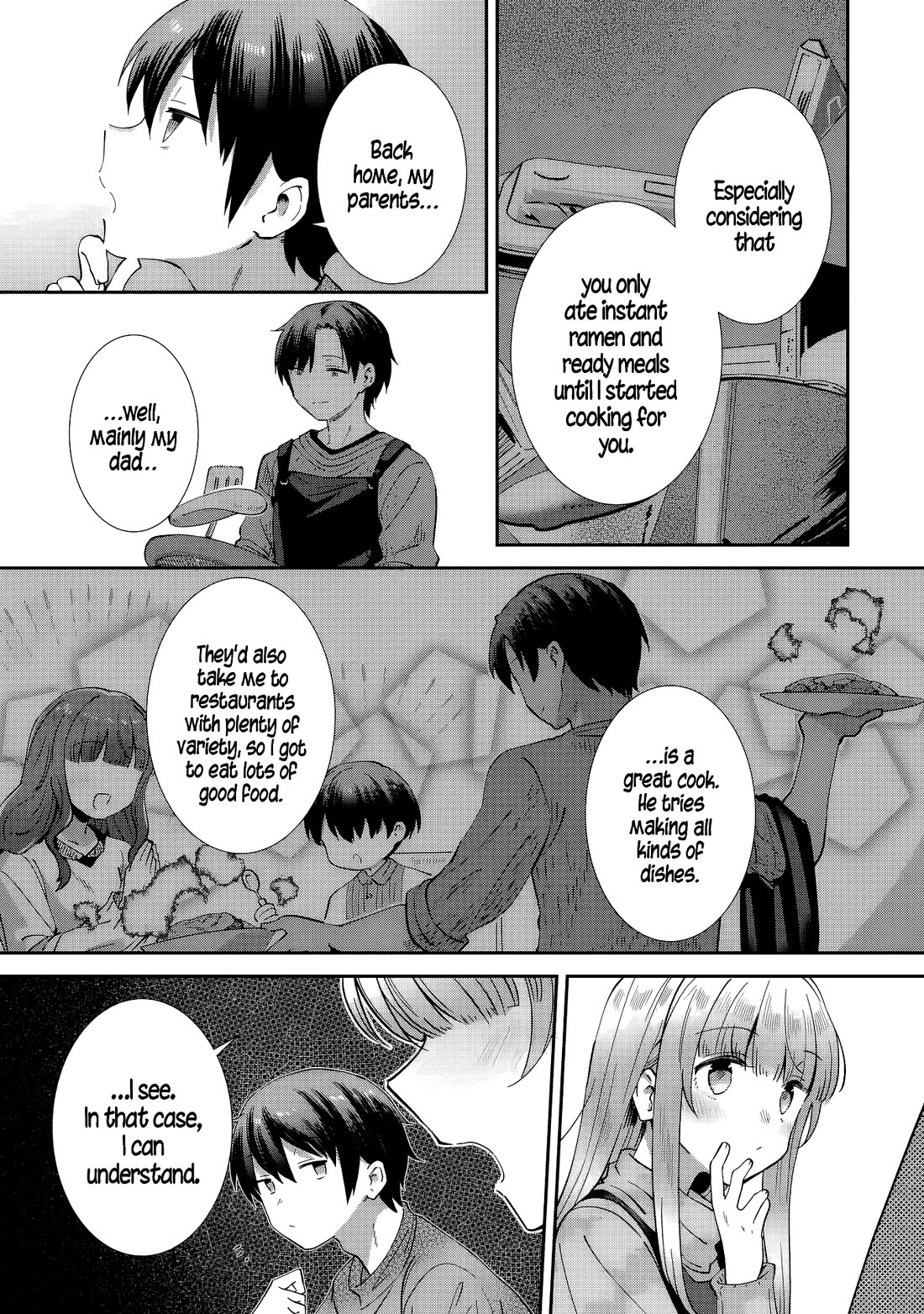 The Angel Next Door Spoils Me Rotten: After the Rain Chapter 22 page 7 - Chapter 22: Daily Routine and Meals Worth Remembering (Pt. 1)