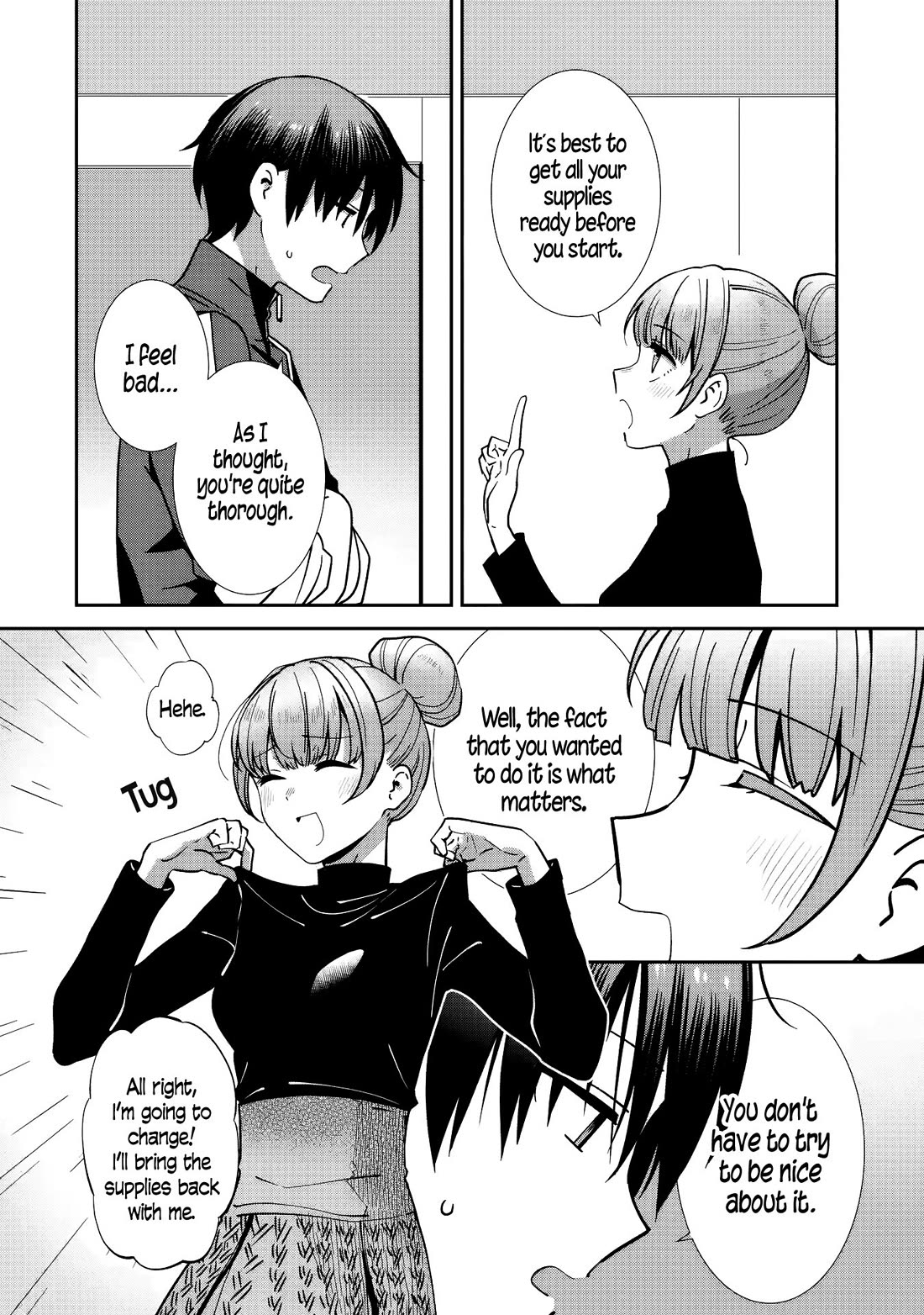 The Angel Next Door Spoils Me Rotten: After the Rain Chapter 28 page 12 - Chapter 28: Another Major Cleaning Operation, and Trouble (Pt. 1)